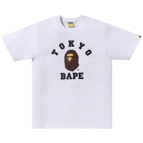 BAPE City Tee Tokyo College 'White'