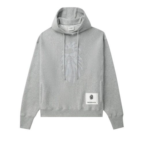 BAPE ? Black ?Logo Hoodies 'Grey'
