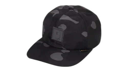 BAPE Gore-Tex Color Camo Snapback Cap Black