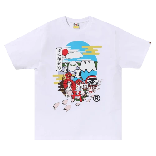 BAPE Japan Culture Ape Head Tee 'White'