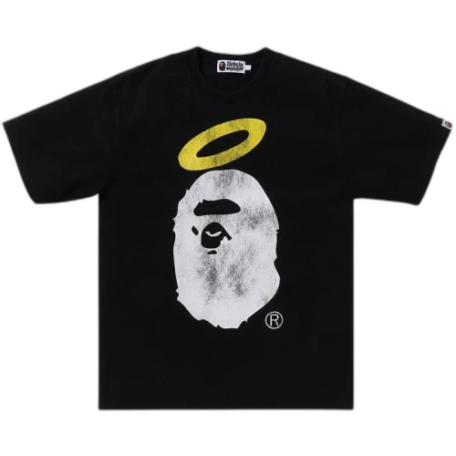 BAPE x Union Pigment Dyed Ape Head Tee 'Black'