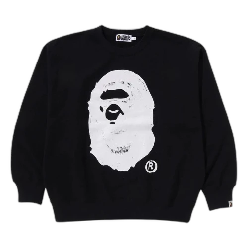 BAPE x Joshua Vibes Ape Head Crewneck 'Black'