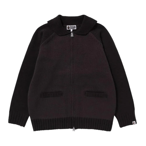 BAPE x OVO Cowichan Sweater 'Grey'