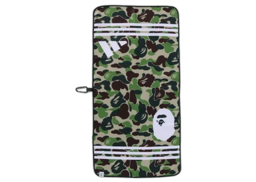 BAPE x adidas Golf ABC Camo Towel Green