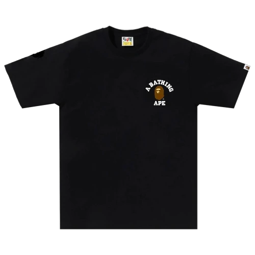 BAPE College One Point Tee 'Black'