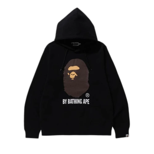 BAPE By Bathing Ape Relaxed Pullover Hoodie 'Black'