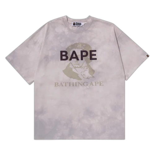 BAPE Tie Dye Bathing Ape Tee 'White'