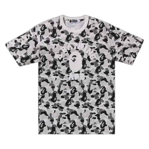 BAPE ABC Camo College T-Shirt 'Grey'