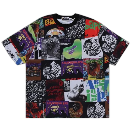 BAPE Album Monogram Tee 'Multicolor'