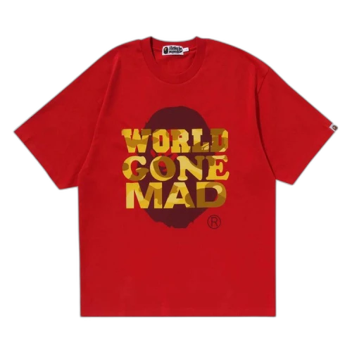 BAPE WGM Tee 'Red'