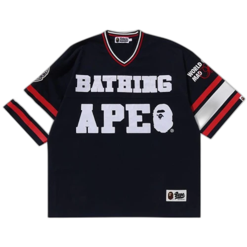 BAPE Football Jersey 'Navy'