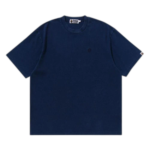 BAPE Ape Head One Point Tee 'Indigo'
