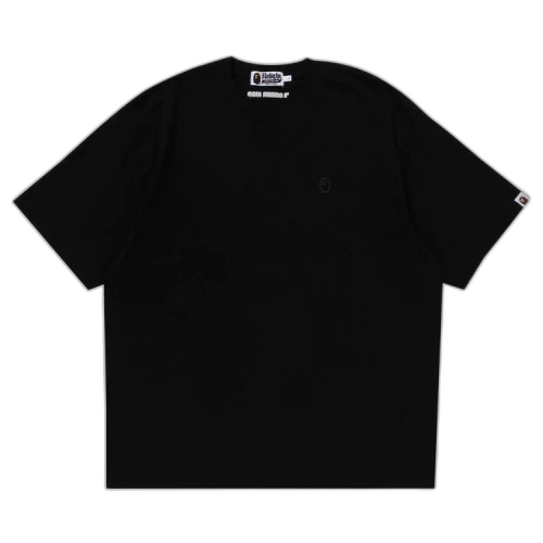 BAPE Tonal Ape Head One Point Tee 'Black'
