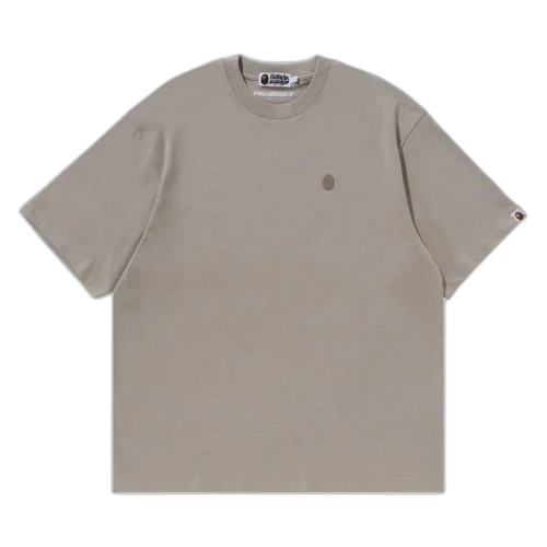 BAPE Tonal Ape Head One Point Tee 'Charcoal'
