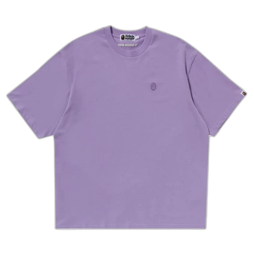 BAPE Tonal Ape Head One Point Tee 'Purple'