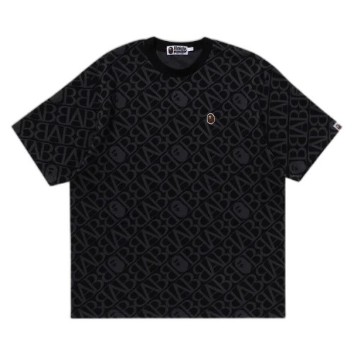 BAPE Sport Monogram Ape Head One Point Tee 'Black'