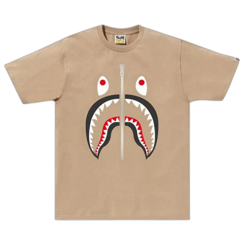 BAPE Shark Tee 'Beige'