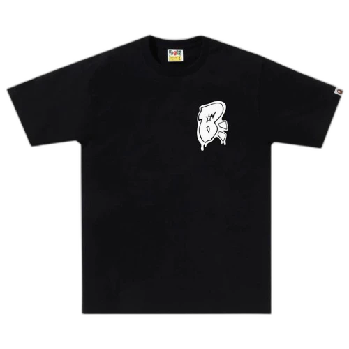 BAPE Graffiti B One Point Tee 'Black'