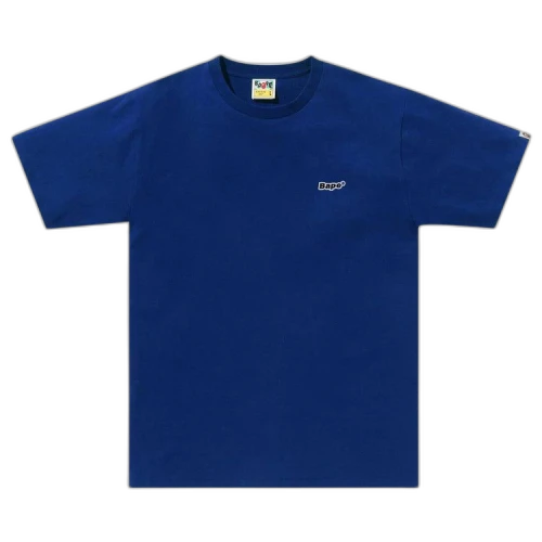 BAPE Patch One Point Tee 'Blue'