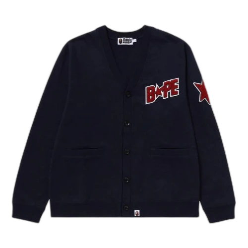 BAPE Sta Sweat Cardigan 'Navy'
