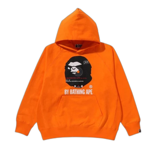 BAPE By Bathing Ape Pullover Hoodie 'Orange'