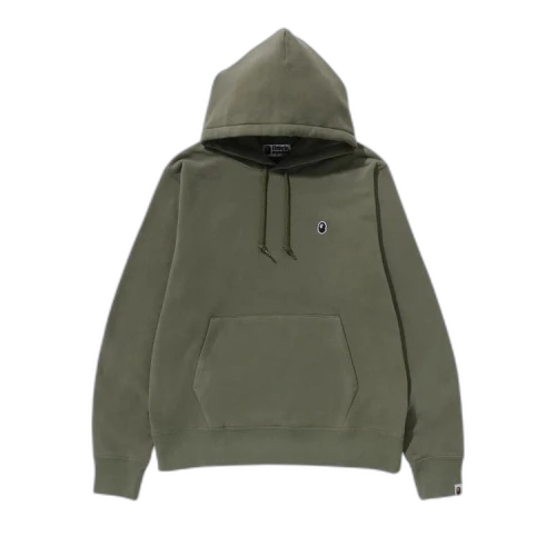 BAPE Ape Head One Point Pullover Hoodie 'Olive Drab'