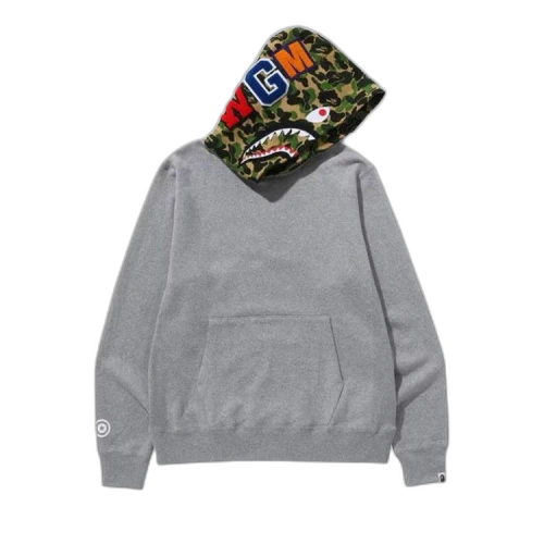 BAPE ABC Camo Shark Pullover 'Grey'