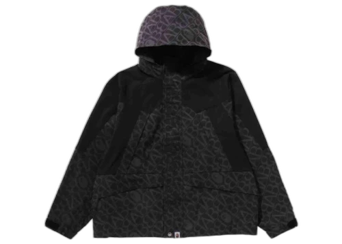 BAPE Sport Monogram Snowboard Jacket Beige