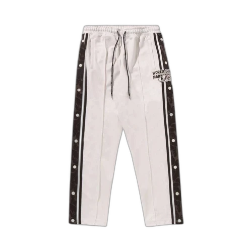 BAPE Jersey Track Pants 'Ivory'