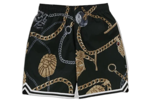 BAPE Jewels Shorts Green