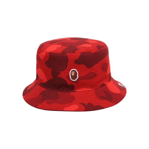 BAPE Color Camo Bucket Hat 'Red'