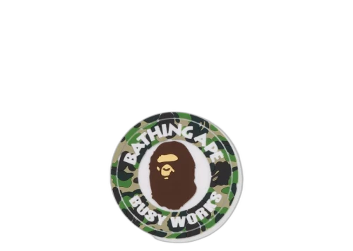 BAPE A Bathing Ape Busy Works Keyholder Green