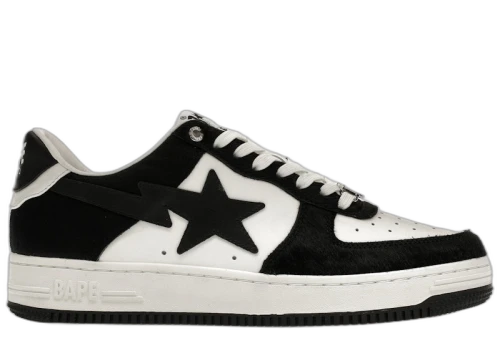 A Bathing Ape Bape Sta Black Calf Hair