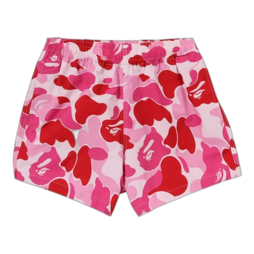 BAPE ABC Camo Shorts 'Pink'