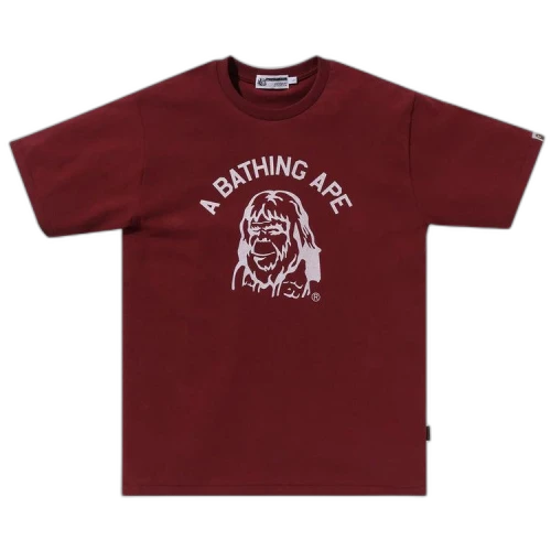BAPE Archive Graphic Tee 'Burgundy'