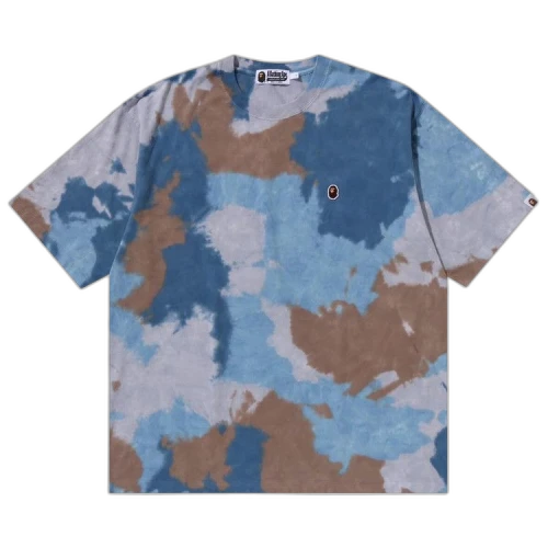 BAPE Chusen One Point Relaxed Fit Tee 'Blue'
