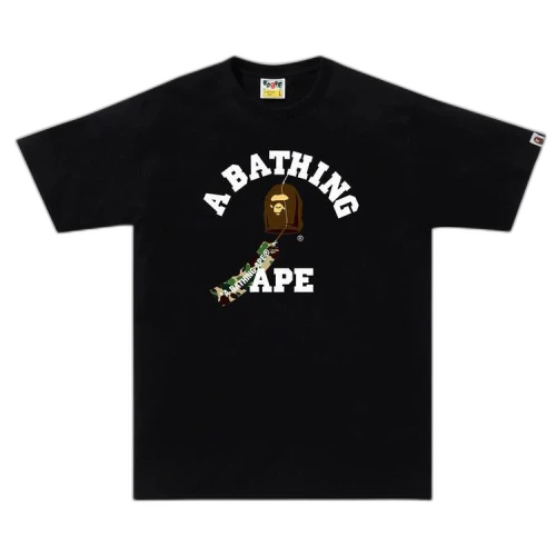BAPE Japanese Wind Chimes College Tee 'Black'
