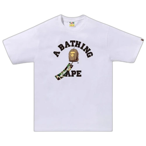BAPE Japanese Wind Chimes College Tee 'White'