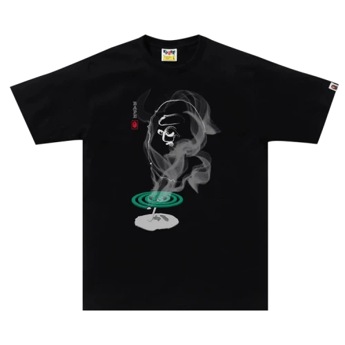 BAPE Mosquito Coil Ape Head Tee 'Black'