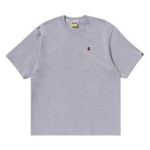 BAPE Ape Head One Point Relaxed Fit Tee 'Grey'