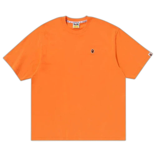 BAPE Ape Head One Point Relaxed Fit Tee 'Orange'