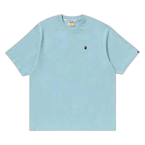 BAPE Ape Head One Point Relaxed Fit Tee 'Sax'