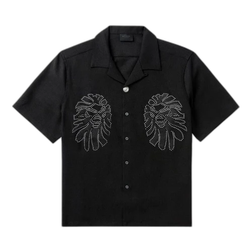 BAPE Black Ape Head Bowling Shirt 'Black'