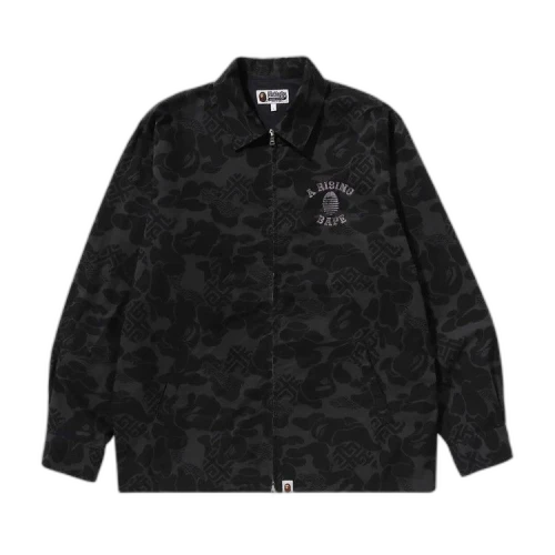 BAPE Asia Camo Zip Jacket 'Black'