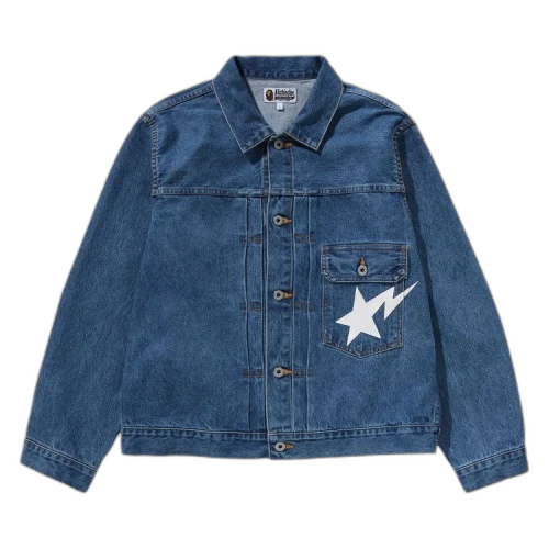 BAPE Sta Denim Jacket 'Indigo'