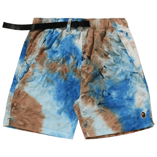 BAPE Chusen One Point Easy Shorts 'Blue'