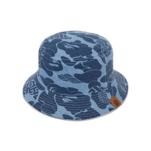 BAPE Asia Camo Denim Hat 'Indigo'