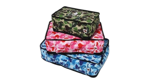 BAPE ABC Camo Travel Pouch (FW25) Multi