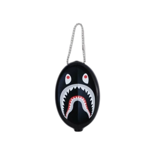 BAPE Shark Coin Case 'Black'