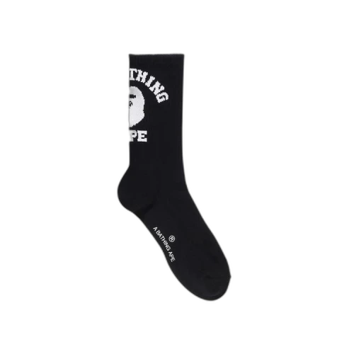 BAPE College Socks 'Black'